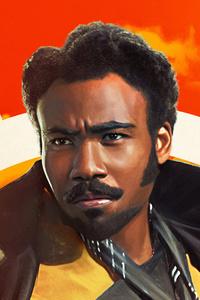 Donald Glover As Lando In Solo A Star Wars Story (720x1280) Resolution Wallpaper