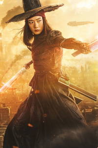 Doona Bae Is Nemesis In Rebel Moon Part One A Child Of Fire (1080x1920) Resolution Wallpaper