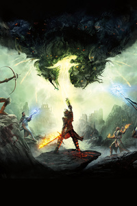 Dragon Age Inquisition 5k (320x568) Resolution Wallpaper