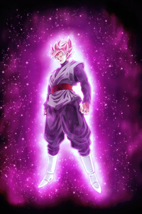 Dragon Ball Super Super Saiyan Rose 5k (480x800) Resolution Wallpaper