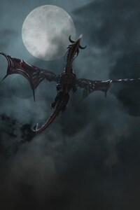 Dragon In Total War Warhammer (750x1334) Resolution Wallpaper