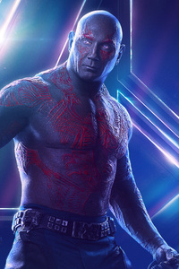 Drax In Avengers Infinity War New Poster