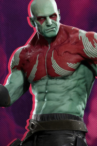 Drax Marvels Guardians Of The Galaxy (1080x2160) Resolution Wallpaper