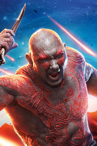 360x640 Drax The Destroyer Guardians Of The Galaxy Vol 2 4k 8k
