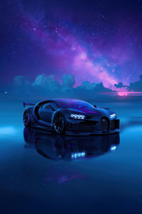 Dream Machine Under A Million Stars (320x480) Resolution Wallpaper