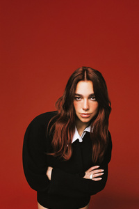 Dua Lipa In Time Magazine 2024 (480x854) Resolution Wallpaper