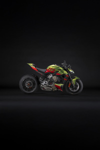 Ducati Streetfighter V4 Lamborghini Limited Edition (540x960) Resolution Wallpaper