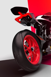 Ducati Zero Electric 2020 Rear (1125x2436) Resolution Wallpaper