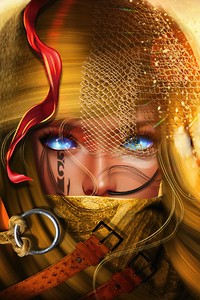 Dune Gold Queen 5k (640x1136) Resolution Wallpaper