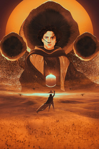 Dune Part 2 Movie Concept Art 5k (1440x2960) Resolution Wallpaper