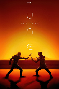 Dune Part Two Poster 5k (640x960) Resolution Wallpaper