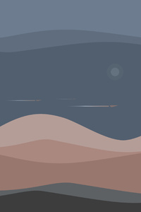 Dunes Night 5k (480x854) Resolution Wallpaper