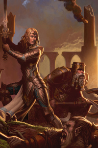 Dungeons And Dragons Neverwinter (240x320) Resolution Wallpaper
