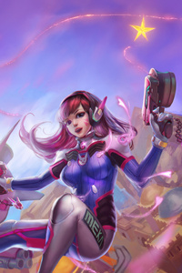 Dva Power Up (800x1280) Resolution Wallpaper