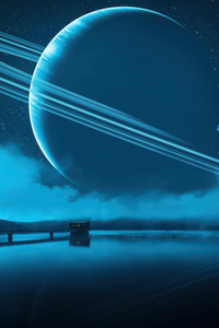 Echoes Of The Blue Planet (720x1280) Resolution Wallpaper