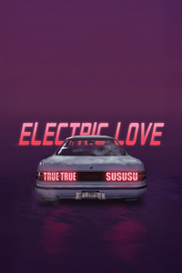 Electric Love Drive Into The Neon (1080x1920) Resolution Wallpaper