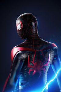 640x1136 Electricfing Spider Man 8k