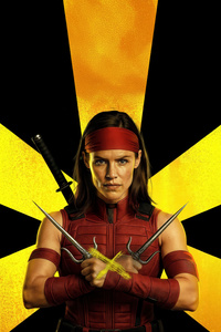 Elektra The Mysterious Power (1080x2400) Resolution Wallpaper