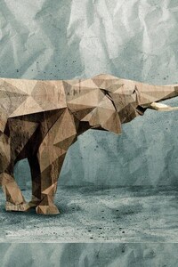 360x640 Elephant Origami