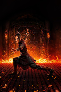 Elizabeth Yu In Avatar The Last Airbender (320x568) Resolution Wallpaper