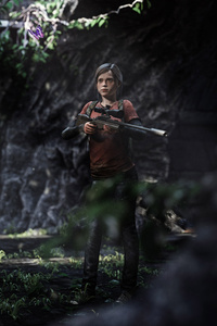 Elle The Last Of Us 3d Art