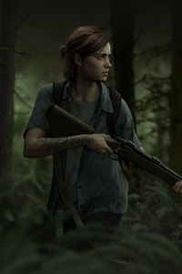 Elle The Last Of Us Part 2 5k (320x480) Resolution Wallpaper