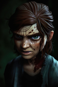 Ellie The Last Of Us Part 2 4k (640x960) Resolution Wallpaper