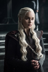 Emilia Clarke as Daenerys Targaryen Game Of Thrones Season 7