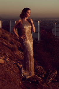 Emily Blunt Vanity Fair Photoshoot (1080x1920) Resolution Wallpaper