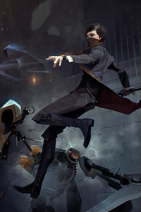 Emily Dishonored 2 (480x854) Resolution Wallpaper