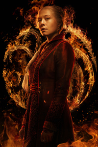 1440x2560 Emma Darcy As Princess Rhaenyra Targaryen In House Of The Dragon