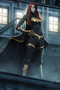 Emma Stone Batwoman (480x854) Resolution Wallpaper