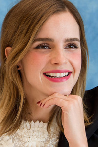 Emma Watson Cute Smile (240x400) Resolution Wallpaper