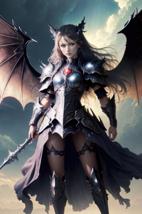 Enchanting Girl With Wings (320x480) Resolution Wallpaper