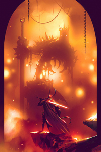 Enemy On The Gate (540x960) Resolution Wallpaper