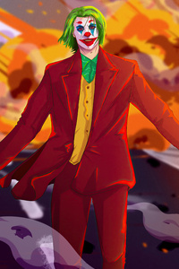 Enigma Of The Joker (640x960) Resolution Wallpaper