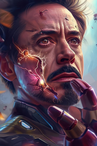 Epic Conclusion Of Iron Man (750x1334) Resolution Wallpaper