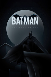 Epic Noir Batman The Dark Knight 5k (480x800) Resolution Wallpaper