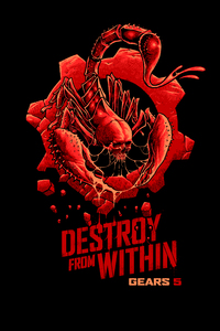 Escape Destroy From Within Gears 5 4k (2160x3840) Resolution Wallpaper