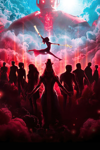 640x1136 Eternals Marvel Poster