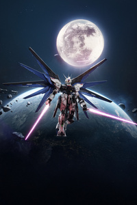 Ethan Freedom Gundam Call Of Duty Mobile (1080x1920) Resolution Wallpaper