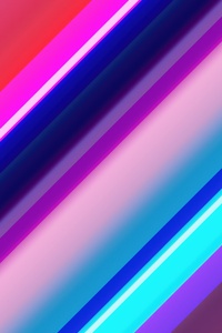 Ethereal Neon Pulse Abstract Luminescence (1280x2120) Resolution Wallpaper