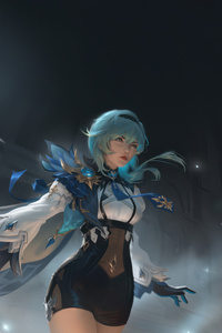 Eula Genshin Impact (1080x2400) Resolution Wallpaper