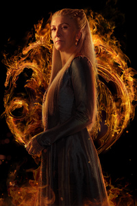 Eve Best As Princess Rhaenys Velaryon In House Of The Dragon