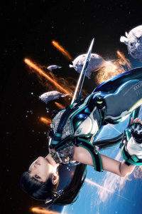 Eve Stellar Blade Poster 5k (1080x2280) Resolution Wallpaper