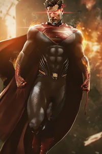 Evil Superman Concept Art Knightmare
