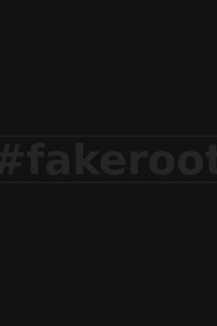 Fakeroot Typography 4k