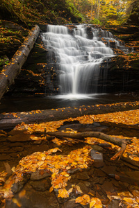 Falling Back To Waterfall (750x1334) Resolution Wallpaper
