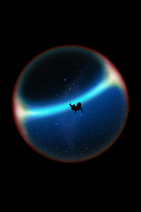 Falling From The Space (1080x2400) Resolution Wallpaper