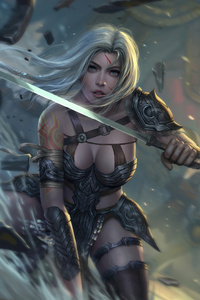 Fantasy Girl Warrior 5k